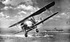 Fleet Collection: Fairey Swordfish Torpedo-Bomber; Second World War, 1941