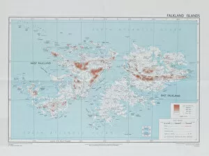 Maps Photo Mug Collection: Falklands War - 1982