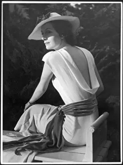 Velvet Collection: Female / White Dress 1930S