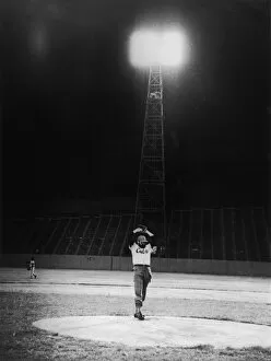 Baseball Stadiums Premium Framed Print Collection: Fidel Castro / Baseball