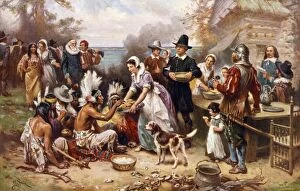Races Collection: The first Thanksgiving 1621