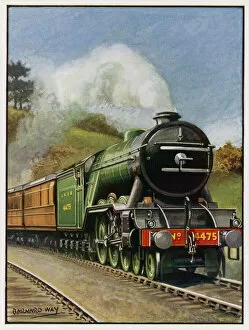 The Flying Scotsman Pillow Collection: Flying Scotsman C1927