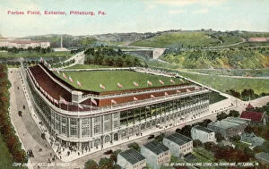 Baseball Stadiums Metal Print Collection: Forbes Field, Pittsburgh