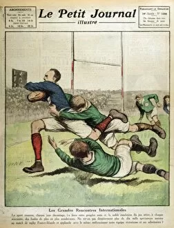 Related Images Framed Print Collection: France / Ireland Rugby 23