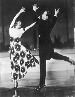 Related Images Metal Print Collection: Fred Astaire and Ginger Rogers