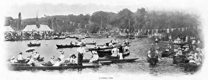 New Images August 2021 Framed Print Collection: A general view of Wargrave Regatta on the River Thames in Wargrave in Berkshire