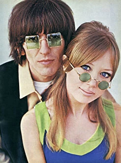 Wife Collection: George Harrison and Patti Boyd