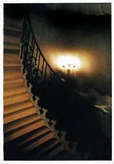 Ascending Collection: Ghost on the Tulip Staircase of the Queens House