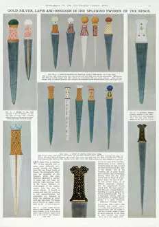 Millenium Collection: Gold, Silver, Lapis and Obsidian in the Splendid Swords of the Kings - The Royal Treasure