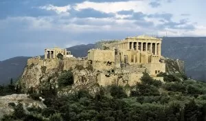 Landscapes Collection: GREECE. ATTICA. Athens. Acropolis. Parthenon