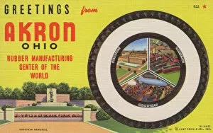 Memorial Collection: Greetings from Akron, Ohio, USA