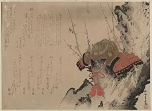 Japanese samurai armor Collection: Helmet on a Plum Tree