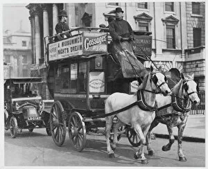 Waterloo Station Collection: Horse-Drawn Bus London