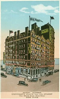 Greenwich Poster Print Collection: Hotel Albert, New York