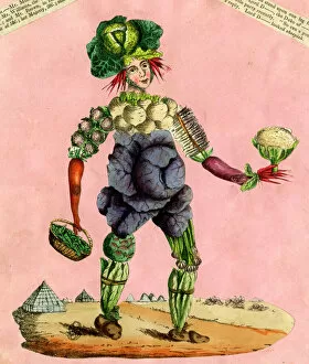 Turnip Collection: Human vegetable figure