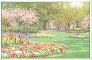 The J Salmon Archive Collection Premium Framed Print Collection: Hyde Park, London Parks