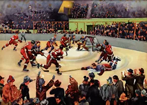 Pictures Now Metal Print Collection: Ice Hockey