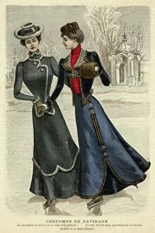 Toque Collection: Ice Skating Women 1899