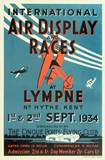 Racing Collection: International Air Display and Races Poster