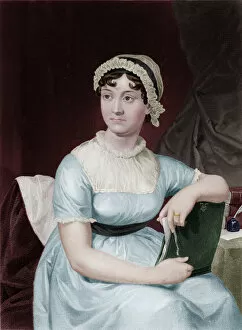 Authors Fine Art Print Collection: Jane Austen - English novelist