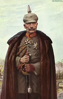 War Time Collection: Kaiser Wilhelm II, German Emperor, WW1