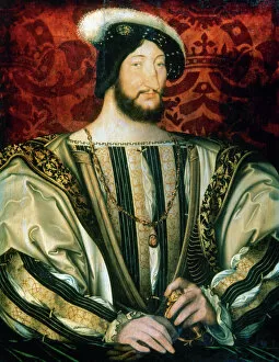 Louvre Pillow Collection: King Francis I of France