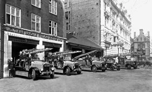 Forecourt Collection: LCC-LFB Euston fire station