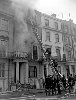 Hose Collection: LCC-LFB Serious house fire in Notting Hill