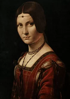 Renaissance fashion trends Collection: Leonardo da Vinci (1452-1519). Italian polymath. La Belle Fe