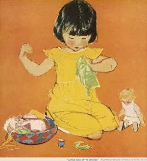 Needlework Collection: Little Miss Natty Fingers by Muriel Dawson
