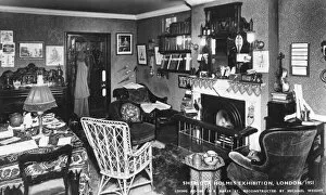 Sherlock Holmes Collection: Living Room, Sherlock Holmes Exhibition, London