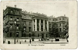 George Grenville Photo Mug Collection: London - St. Georges Hospital, Hyde Park Corner