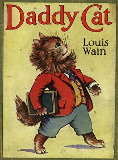 Wain Collection: Louis Wain, Daddy Cat - front cover