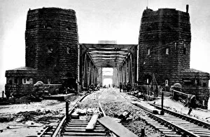 Cross Collection: The Ludendorff Bridge at Remagen; Second World War, 1945
