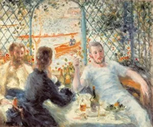 1841 Collection: Lunch at the Restaurant Fournaise (The Rowers Lunch)