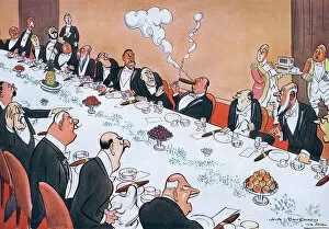 Cartoon Collection: The Man Who Lit His Cigar Before The Royal Toast - Bateman