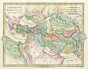 Maps Poster Print Collection: Map of the Ancient Persian Empire