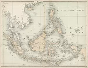 Maps Jigsaw Puzzle Collection: Map / East India Islands