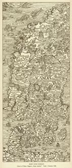 Finland Photo Mug Collection: Map / Scandinavia 1539