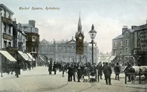 Related Images Collection: Market Square, Aylesbury, Buckinghamshire
