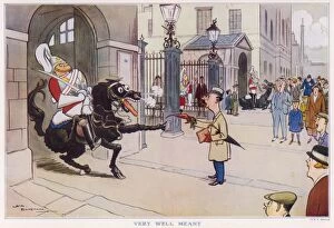 Whitehall Metal Print Collection: Very Well Meant by H. M. Bateman