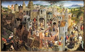 M Collection: MEMLING, Hans (1433-1494). Passion of the Christ