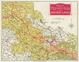 Underground Collection: METROLAND MAP