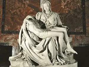 Feminine Collection: Michelangelo (1475-1564). Pieta. 1498-1499. Renaissance