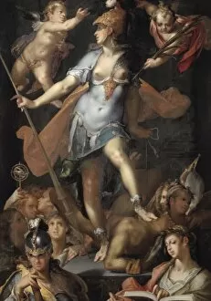 Allegory Collection: Minerva Victorious over ignorance