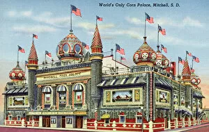 Domes Collection: Mitchells Corn Palace, Mitchell, South Dakota, USA