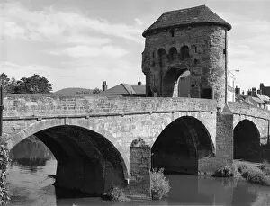 Monmouth Premium Framed Print Collection: Monnow Bridge