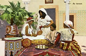 Related Images Framed Print Collection: Moroccan Harem