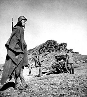 Finishing Collection: Nationalist Artillery in Southern Spain; Spanish Civil War