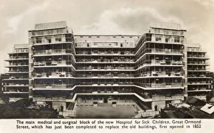 Hospitals Fine Art Print Collection: New Great Ormond Street Hospital, London